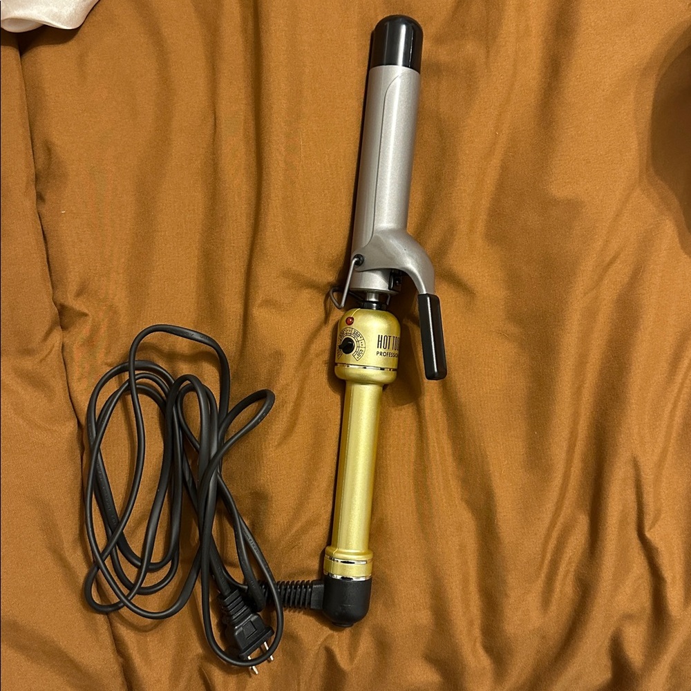 Hot Tools Gold and Silver Curling Iron